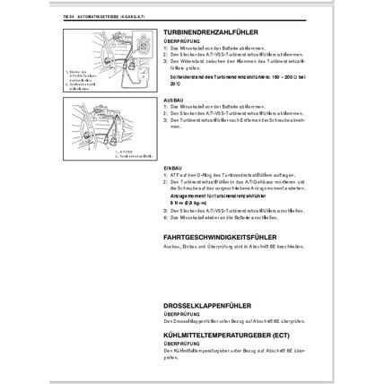 Suzuki Jimny SN413 Service Manual German 2002 9950081A0001G PDF