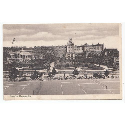 Smedley's Hydropathic Matlock Derbyshire 1909 Postcard
