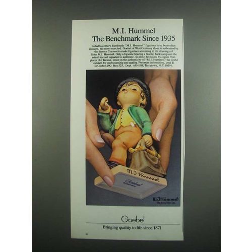 1984 Goebel M.I. Hummel Figurines Ad - Benchmark