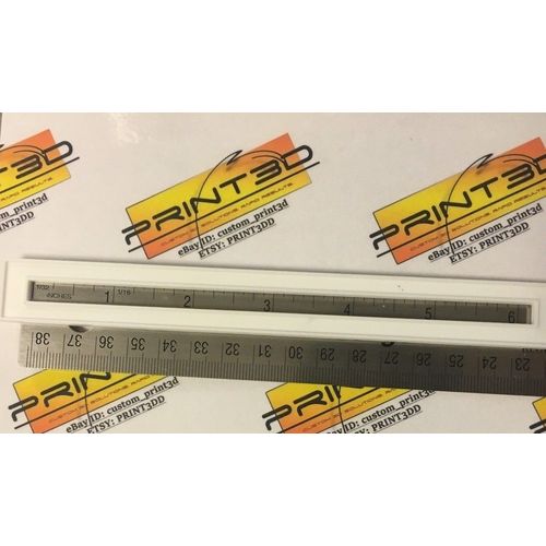 USPS lettermail postal slot : letter post office template gauge inch .25 1/4