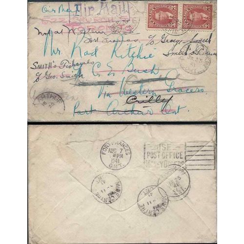 Canada Mufti Issue 1941 Jasper Park Lodge, Alberta, many REDIRECTS