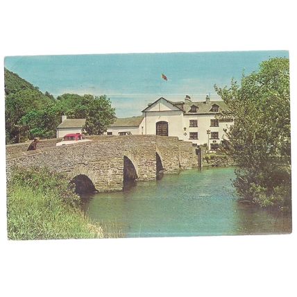 NEWBY BRIDGE, CUMBRIA. LAKE DISTRICT. used postcard 1965 postmark =