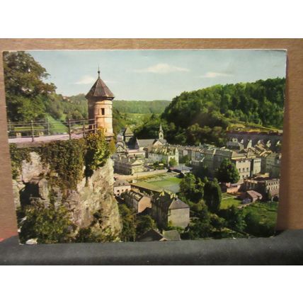 VILLE BASSE, LUXEMBOURG used vintage postcard. 1971 pm #
