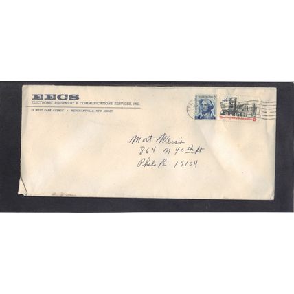 Electronic Equipment Cover 1476 8c Pamphleteer 1304 5c George Washington CV03051