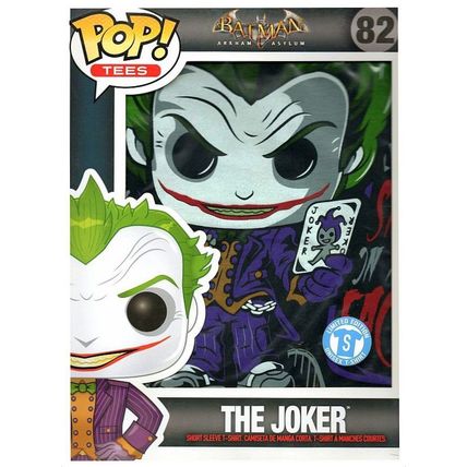 T-Shirt - Pop! Tees: The Joker (2017) *Black / Short Sleeve / Size: Small / NWT*