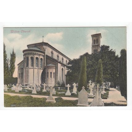Wilton Church Postcard Wiltshire