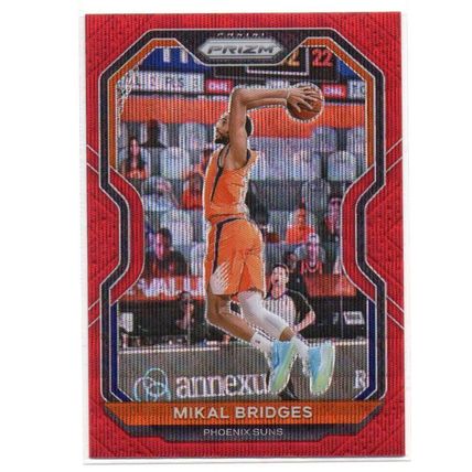 PRIZM ORANGE WAVE PRIZM MIKAL BRIDGES REFRACTOR