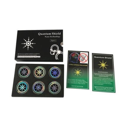Round Anti-Radiation EMFs Anti fatigue All Home Devices Quantum Energy 2 Pack