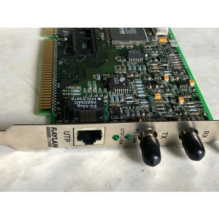 RAYLAN 50-0230-001 REV.S FIBER ETHERNET CARD,HJ