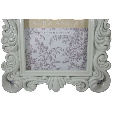 Laura Ashley sage green Free Standing 4 x 6 Picture Photo Frame