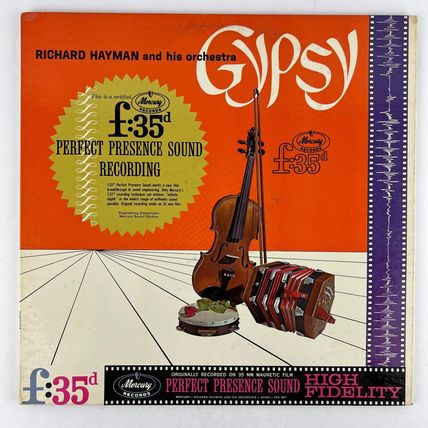 Richard Hayman And His Orchestra - Gypsy Vinyl LP Record Album PPS 2027