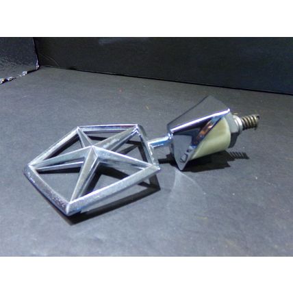 1984 - 1990 Dodge Hood Ornament OEM Caravan 4328186 85 86 87 88 89