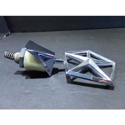1984 - 1990 Dodge Hood Ornament OEM Caravan 4328186 85 86 87 88 89