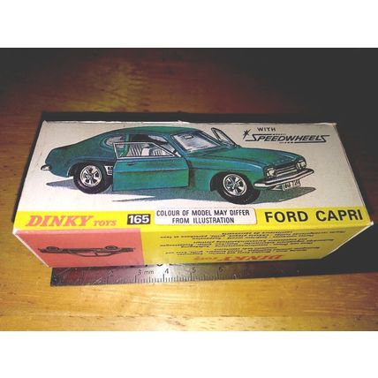 Dinky No165 Ford Capri - Replica / Repro Box