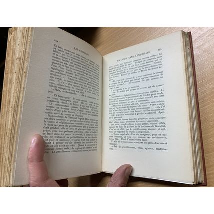 RARE* 1908 H DE BALZAC "LES CHOUANS" FRENCH FICTION ANTIQUE BOOK (P4)