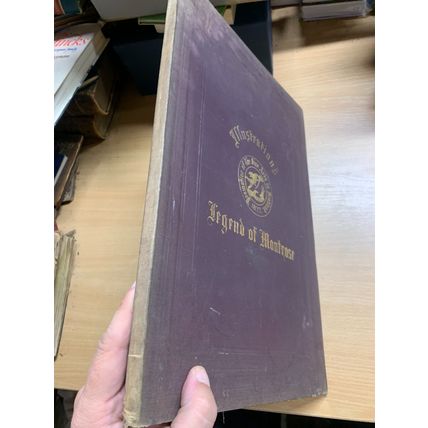 1877 SIX ENGRAVINGS ILLUSTRATION OF A LEGEND OF MONTROSE ILLUSTRATED BOOK (P5)