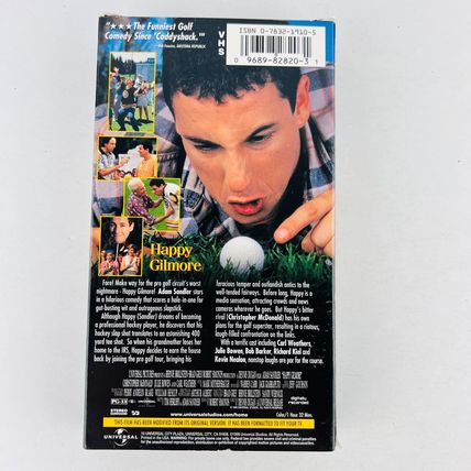 Happy Gilmore VHS Video Tape Adam Sandler