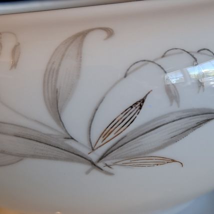 KAYSONS Fine China GOLDEN RHAPSODY GRAVY BOAT & Underplate Bowl Plate Japan 1961