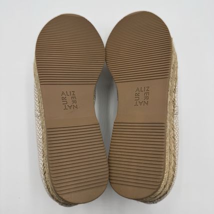Naturalizer Thea 3.0 Cream Snake Flats 6M New Women’s Espadrille