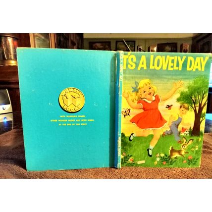 Wonder Book Series It's A Lovely Day By Marguerite Walters Reprinted 1977