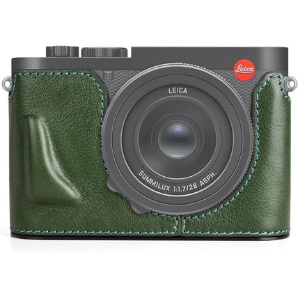MUZIRI KINOKOO Case for Leica Q3 Q3 43, Top Layer Genuine Leather Leica Q3/Q3 43