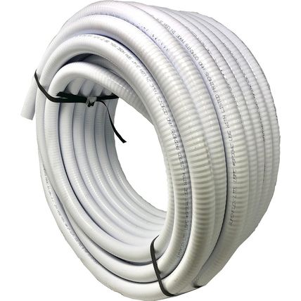 Sealproof 2" Dia Flexible PVC Pipe, Pool and Spa Hose, Schedule 40 Tubing, Made