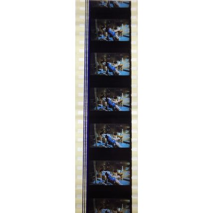 WHO FRAMED ROGER RABBIT PK MTP b050X . 1 STRIP OF 5 - 35MM - FILM CELLS