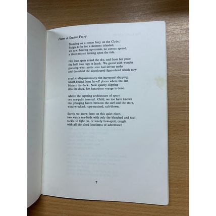 SIGNED COPY* 1971 1ST EDITION LAWRENCE WILSON "ESTUARY" POEMS PB BOOK (P2) AB