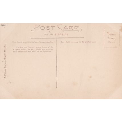 ED 442 MOUSEHOLE - KEIGWIN ARMS . PRINTED POSTCARD
