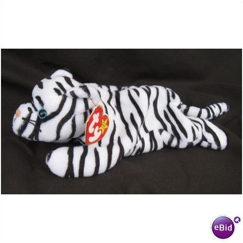 1997 Ty Beanie Babies Blizzard the White Tiger with Tag