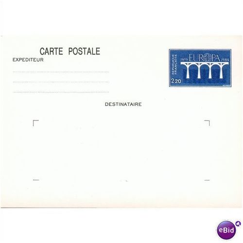 France Postcard 1984 - Europa 1959 - 1984