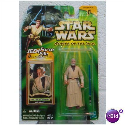 STAR WARS POWER OF THE JEDI BEN ' JEDI KNIGHT ' action figure