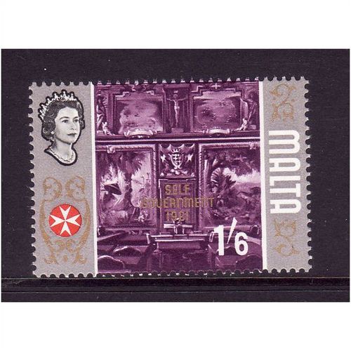 MALTA 1965 1s 6d SELF GOVERNMENT SG 342 U/M MINT