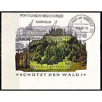 ÖSTERREICH AUSTRIA [1985] MiNr 1819 Block 7 ( O/used ) Pflanzen