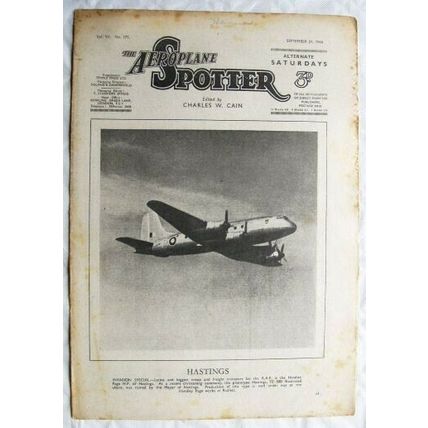 1946 The Aeroplane Spotter, Vol. VII, No. 171
