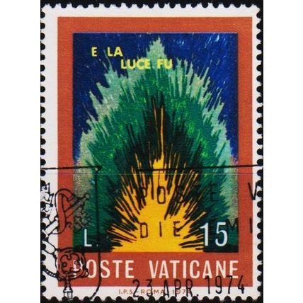 Vatican City. 1974 15L S.G.609 Used