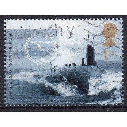 GB 2001 Centenary of Royal Navy Submarine Service 1st s/a Used