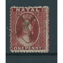 natal stamps victoria sg18 pen cancelled sg 18 used lake perf 13