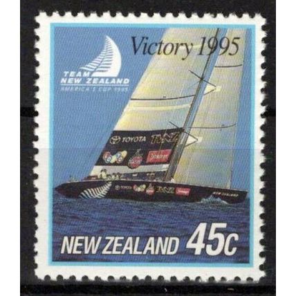 New Zealand 1277 MNH America's Cup Yachts Sailing Sports ZAYIX NZES0084M