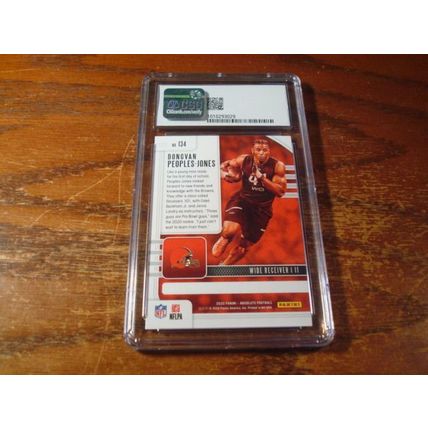 2020 Panini Absolute, Graded Near Mint 8.5, DONOVAN PEOPLES-JONES, Rc