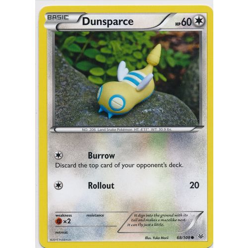 Pokemon Roaring Skies #68/108 Dunsparce