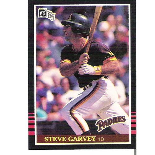 1985 Donruss baseball Steve Garvey card #307- NM- Padres