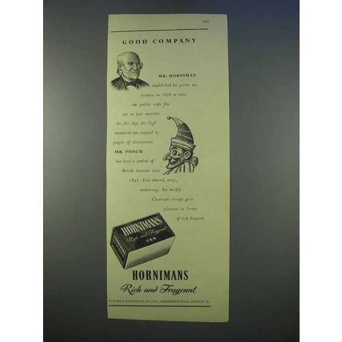 1955 Hornimans Tea Ad - Good Company