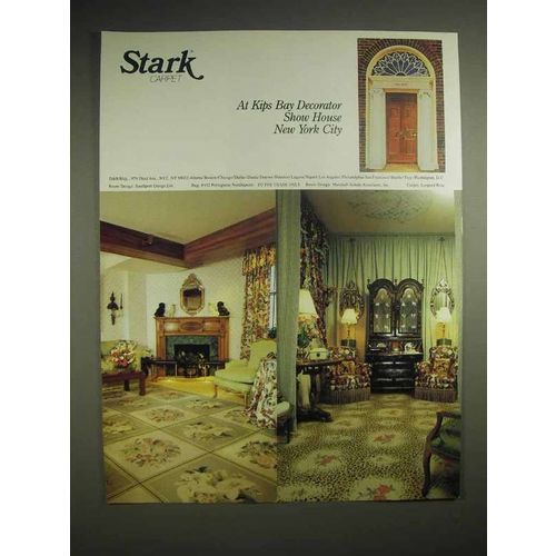 1988 Stark Carpet Ad - Kips Bay Decorator Show House