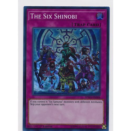 YuGiOh Spirit Warriors SPWA-EN008 The Six Shinobi 1st Edition