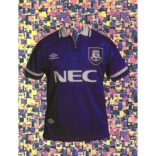 Merlin's Premier League 1995 Stickers: No.169 - Everton Home Kit
