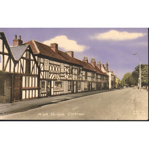 Vintage PC 1965 - High Street, Elstree, Hertfordshire