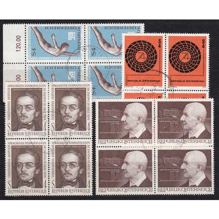 ÖSTERREICH AUSTRIA [Lot] 59 ( O/used ) gut sauber - nur 4er