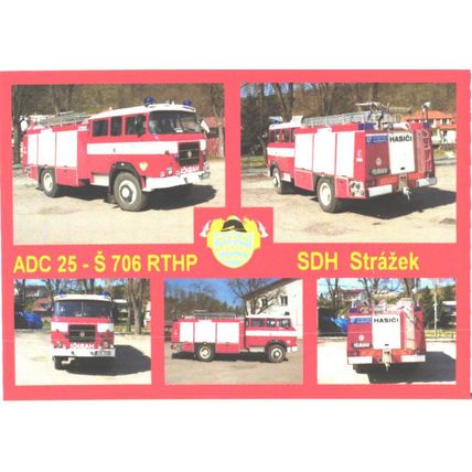 firetruck; ADC 25 škoda 706 RTHP