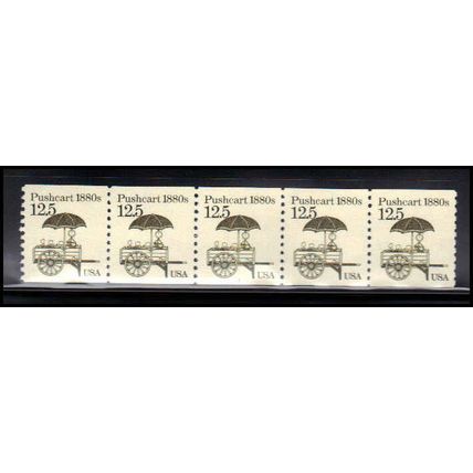 2133 12.5c Pushcart Very Fine MNH Dry Gum PNC 1/5 X2200